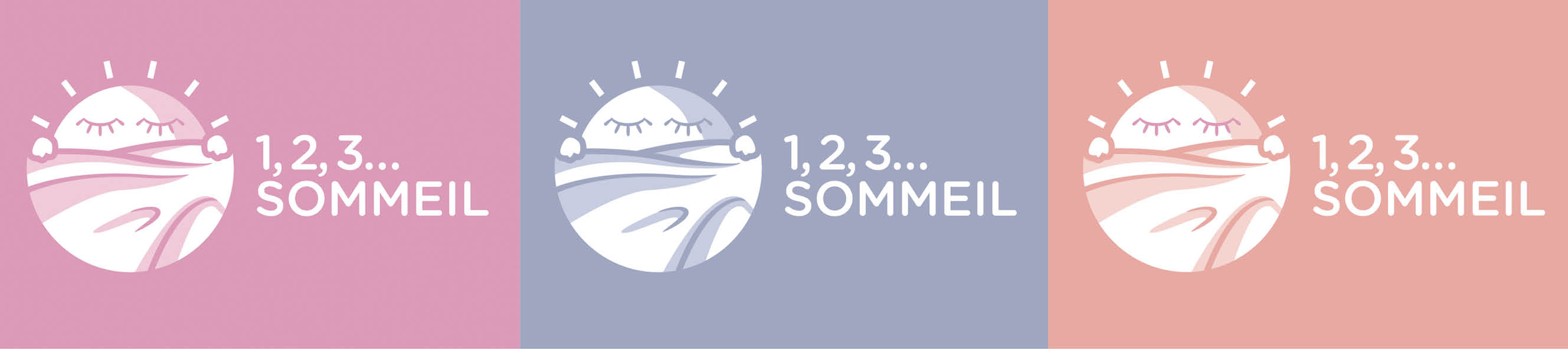 Logo 1. 2. 3. sommeil